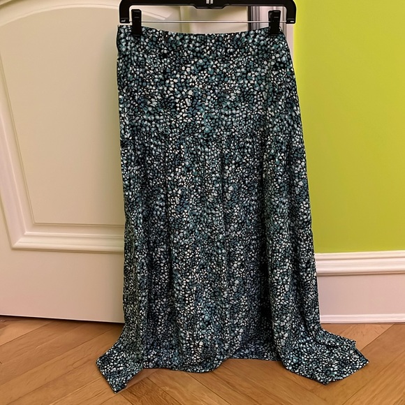 LOFT Skirts Loft Maxi Flowy Skirt Poshmark